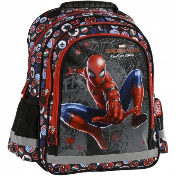 Spiderman-Spinne-Marvel-Rucksack-Schulrucksack-Schule-Sport-Freizeit
